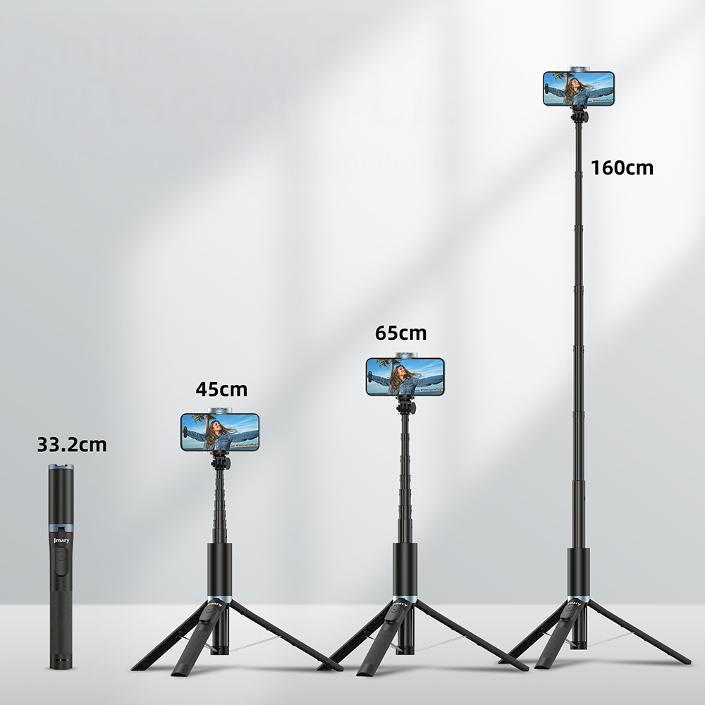 Jmary KT-259 360 Derece Dönebilen Kablosuz Kumandalı Tripod ve Selfie Çubuğu - 3