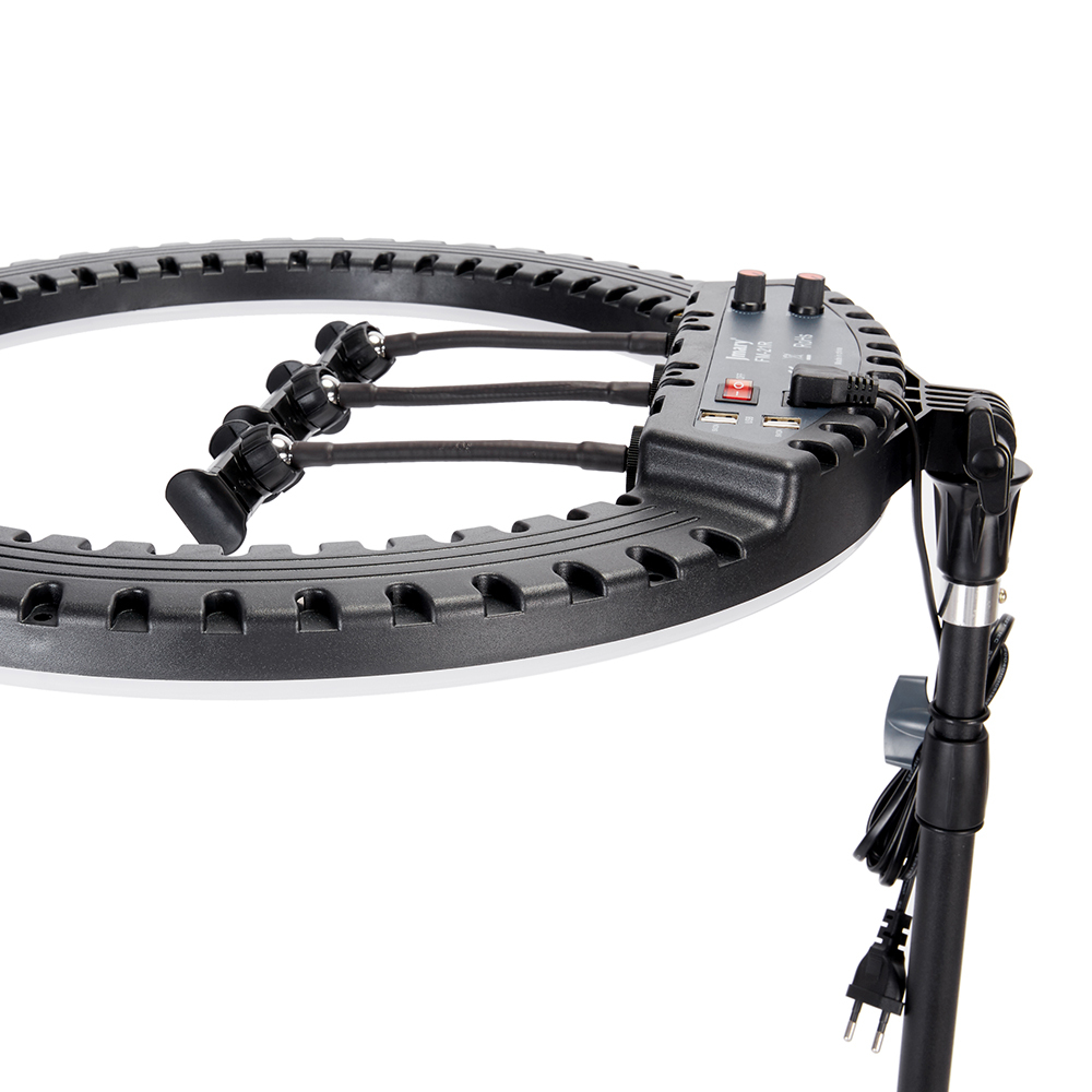 Jmary FM-21R Uzaktan Kumandalı 52cm Işıklı Telefon Tutucu Ring Light - 2