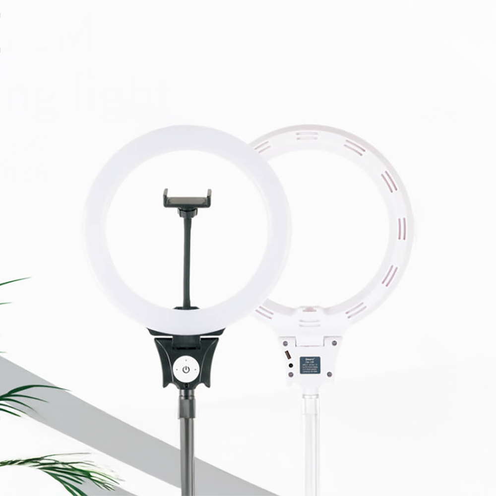 Jmary FM-12R Kumandalı 30cm Işıklı Telefon Tutucu Ring Light - 2