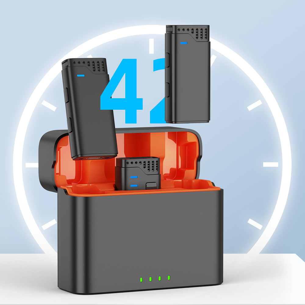 Jmary MW-16 3 in 1 Kablosuz Yaka Mikrofonu - 1