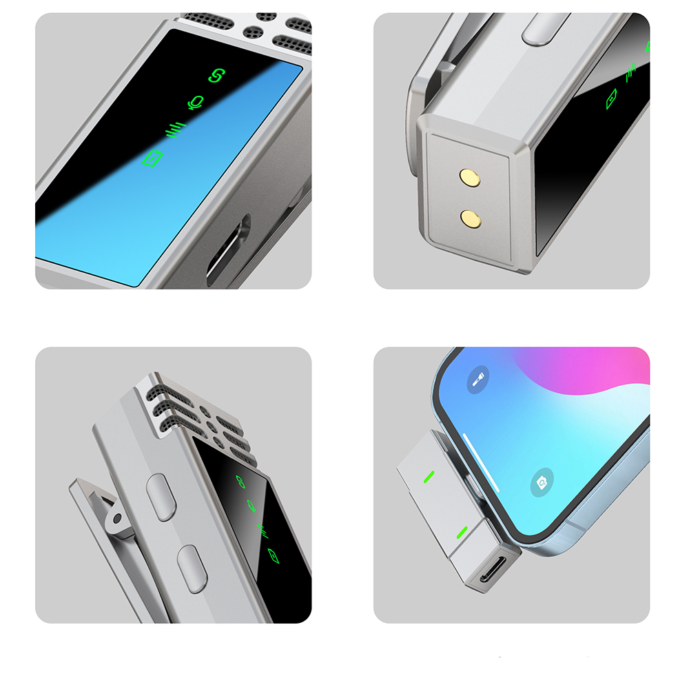 Jmary MW-15 Lightning Portlu Kablosuz Yaka Mikrofonu - 2