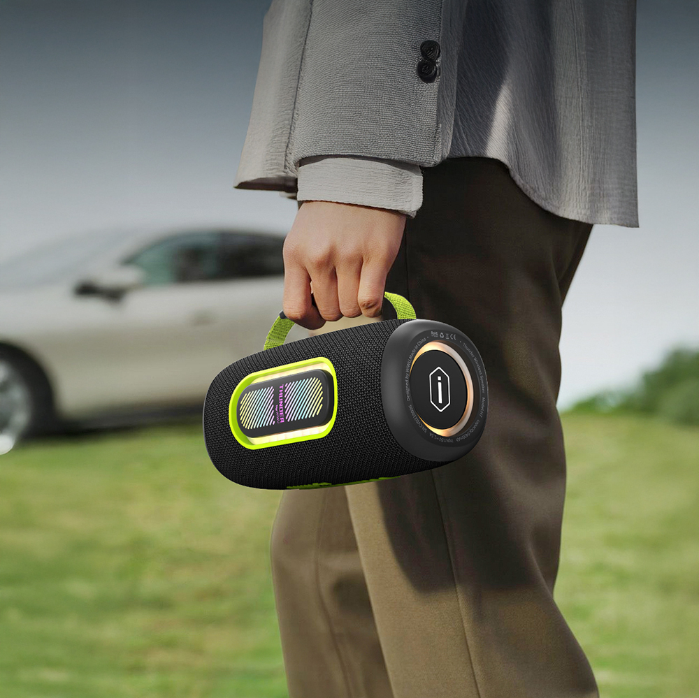 Wiwu H7 RGB Işıklı Askılı TWS Bluetooth Speaker Hoparlör v5.3 40W - 11