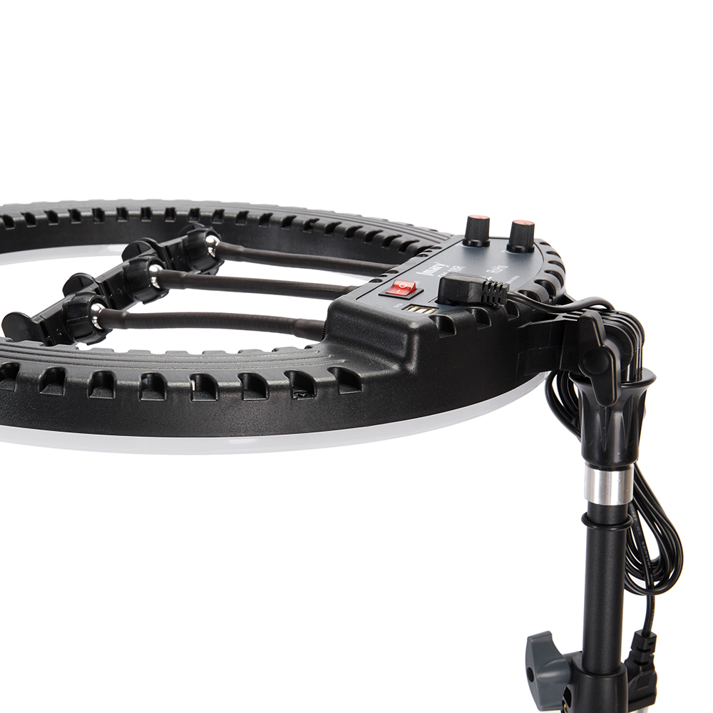 Jmary FM-18R Uzaktan Kumandalı 43cm Işıklı Telefon Tutucu Ring Light - 4