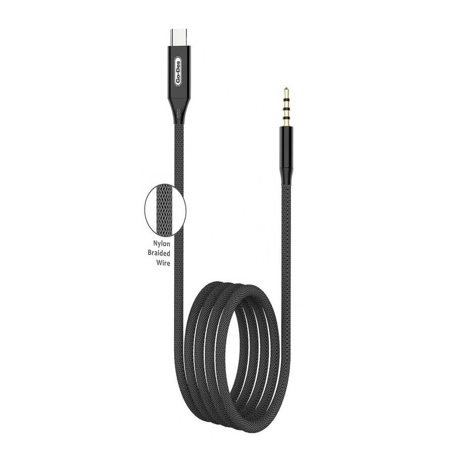 Go Des GAC-365 Type-C To Aux Audio Kablo - 1