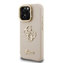 Apple iPhone 16 Pro Max Uyumlu Kılıf Guess Orjinal Lisanslı Grained Yazı Logolu Kamera Standlı Kapak - 1