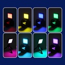 Jmary FM-69RGB RGB Led Telefon-Kamera Üstü Pilli Aydınlatma Işığı - 1