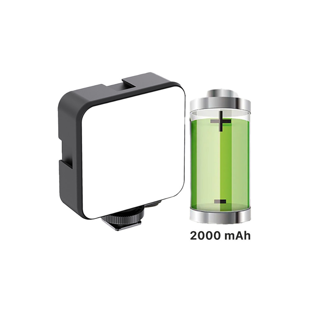 Jmary FM-69RGB RGB Led Telefon-Kamera Üstü Pilli Aydınlatma Işığı - 2