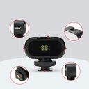 Jmary FM-16RGB Mandallı Dijital LED Göstergeli Telefon-Kamera Üstü RGB Lamba 750mAh - 2