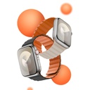 Apple Watch 44mm Uyumlu Benks Magnetik Tak Çıkar Silikon Strap Kayış - 3