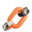 Apple Watch 44mm Uyumlu Benks Magnetik Tak Çıkar Silikon Strap Kayış - 4