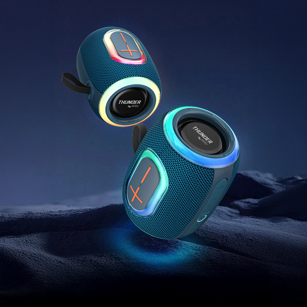 Wiwu H9 RGB Işıklı Askılı TWS Bluetooth Speaker Hoparlör v5.3 10W - 9