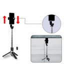 Jmary KT-219 360 Derece Dönebilen Kablosuz Kumandalı Tripod ve Selfie Çubuğu - 3