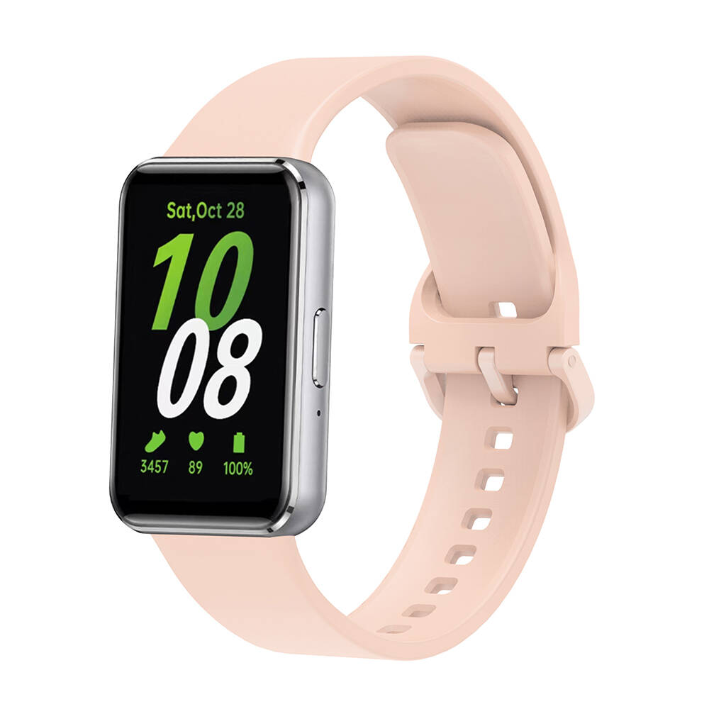 Samsung Galaxy Fit 3 Uyumlu Silikon Kordon Zore KRD-110 Strap Kayış - 9