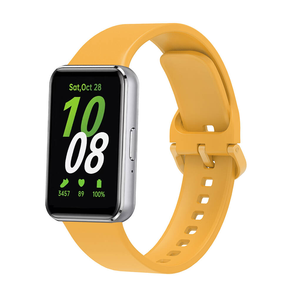 Samsung Galaxy Fit 3 Uyumlu Silikon Kordon Zore KRD-110 Strap Kayış - 10