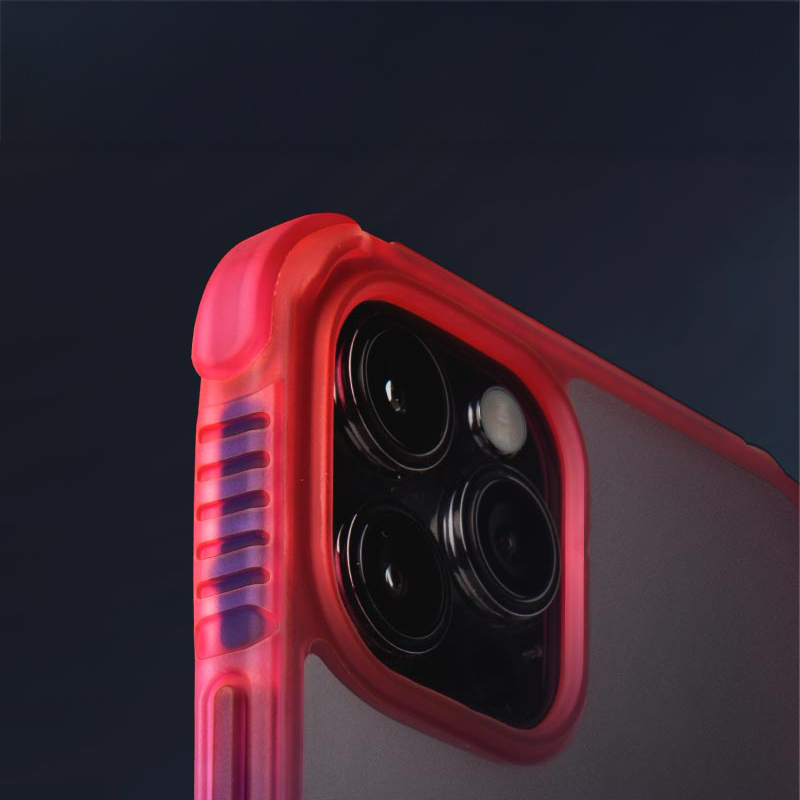 Apple iPhone 13 Uyumlu Kılıf Şeffaf Airbag Tasarımlı Skinarma Hade Kapak - 11