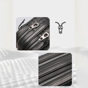 Lenyes LB527 Tomas Serisi Dokuma PU Mat Deri Bilek Tasarımlı Çizilmeye Karşı Dayanıklı Aksesuar Çantası - 5