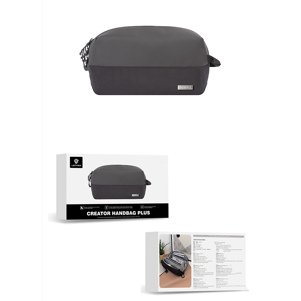 Lenyes LB570 Su Geçirmez Aşınmaya ve Çizilmeye Dayanıklı Aksesuar Çantası 23cm - 9