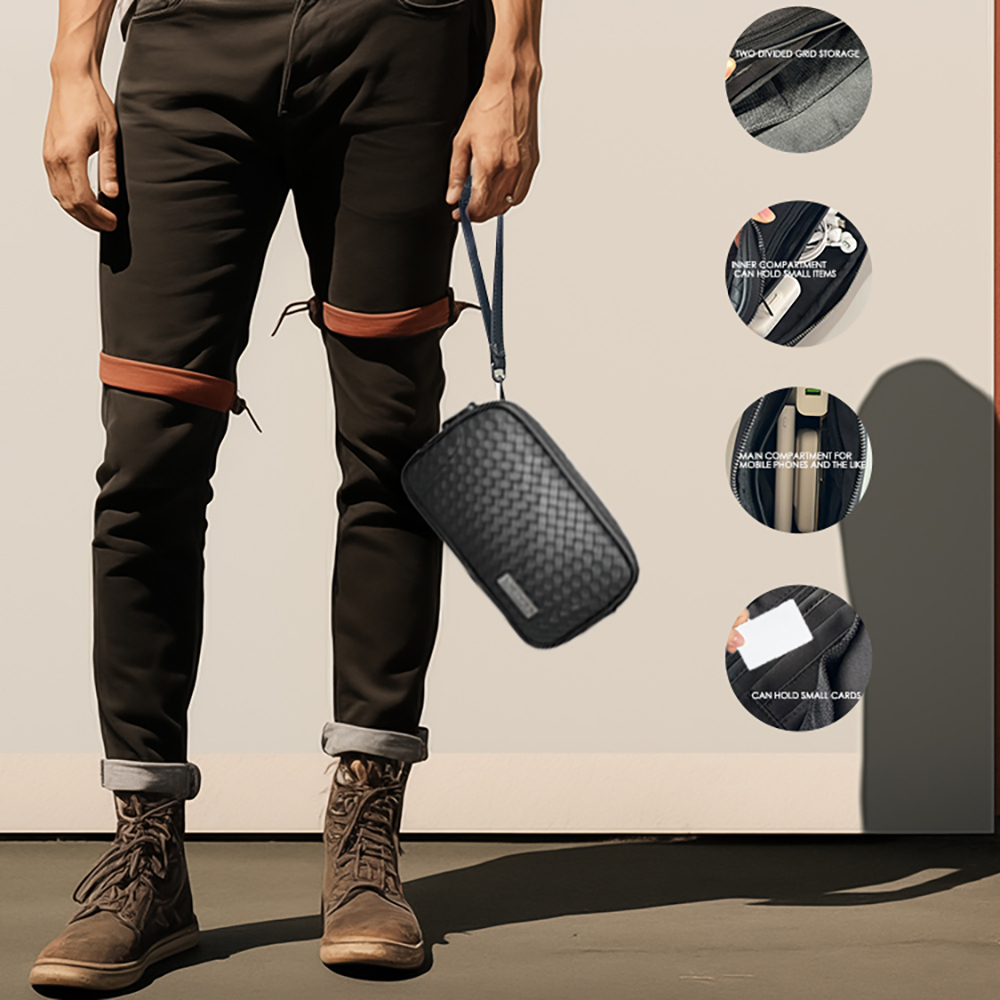 Lenyes LB528 Mark Serisi Su Geçirmez Aşınmaya ve Çizilmeye Dayanıklı Aksesuar Çantası - 4