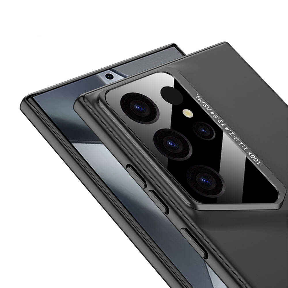 Samsung Galaxy S23 Ultra Uyumlu Kılıf Ultra İnce Kamera Korumalı Sert Rubber Zore Procase Kapak - 5
