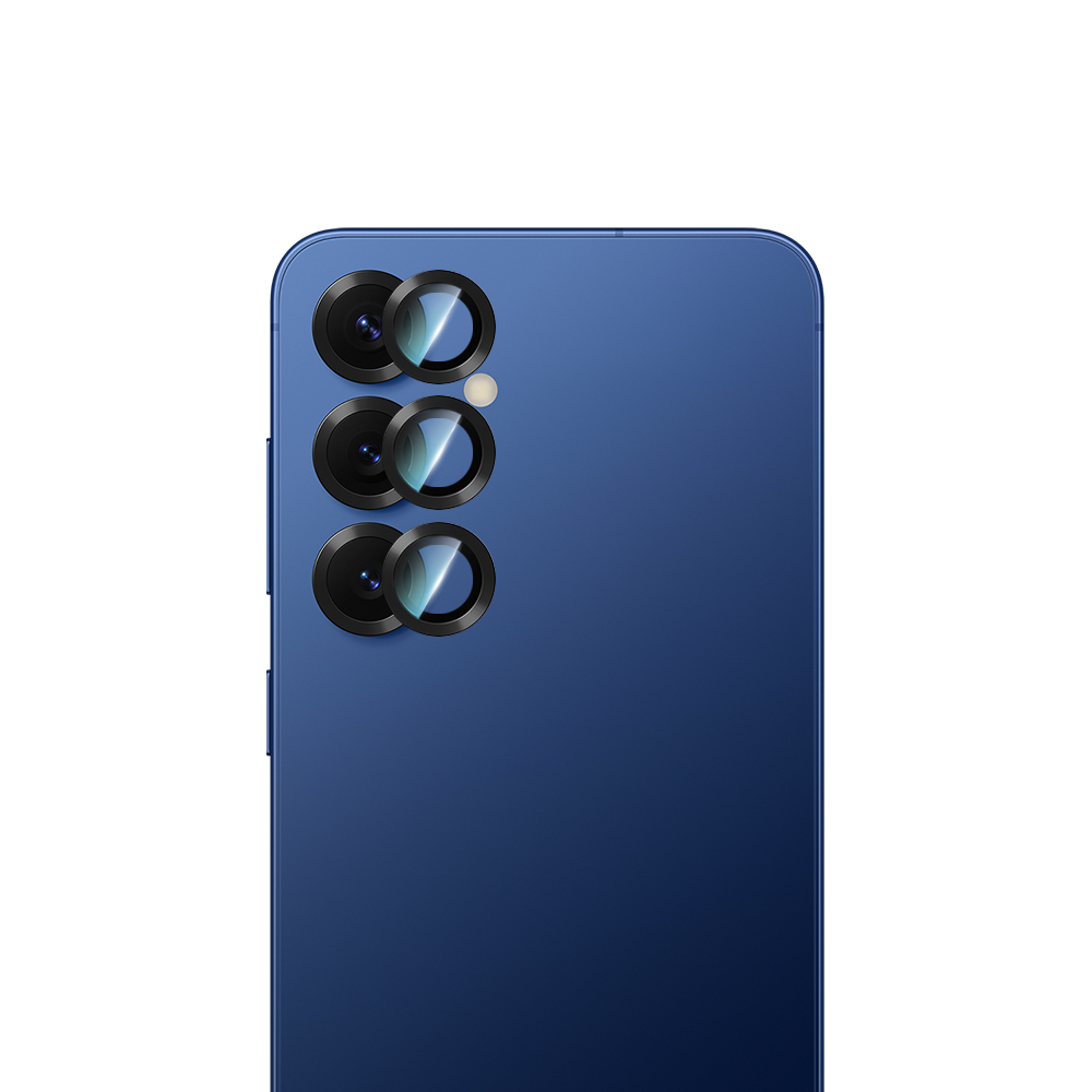 Samsung Galaxy S25 Plus Uyumlu CaseWorld Alloy Serisi Oleofobik Anti Reflective Kamera Lens Koruyucu - 2