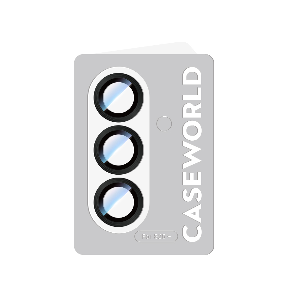 Samsung Galaxy S25 Plus Uyumlu CaseWorld Alloy Serisi Oleofobik Anti Reflective Kamera Lens Koruyucu - 3