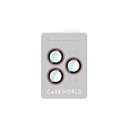 Apple iPhone 16 Pro Uyumlu CaseWorld Karbon Fiber Serisi Anti Reflective Ultra Clear Kamera Lens Koruyucu - 5
