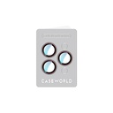 Apple iPhone 16 Pro Uyumlu CaseWorld Karbon Fiber Serisi Anti Reflective Ultra Clear Kamera Lens Koruyucu - 6