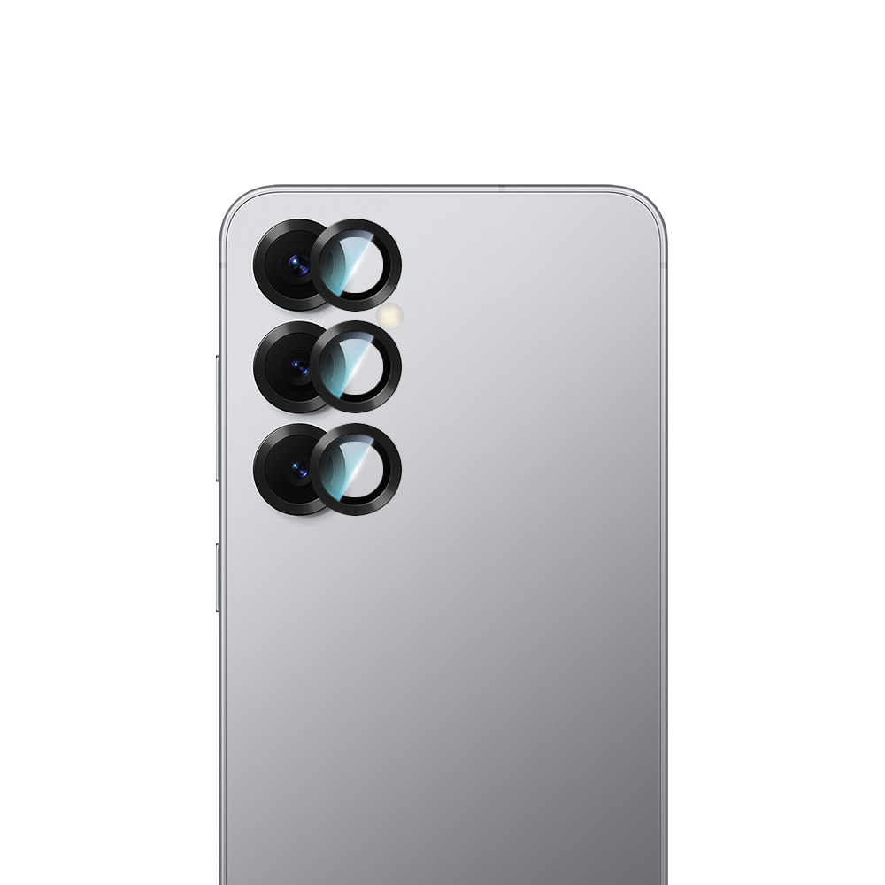 Samsung Galaxy S25 Uyumlu CaseWorld Alloy Serisi Oleofobik Anti Reflective Kamera Lens Koruyucu - 2