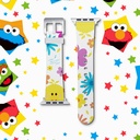 Apple Watch Ultra 49mm Uyumlu Casebang Sesame Street Serisi Deri Saat Kordon - 4