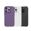 Apple iPhone 14 Uyumlu Kılıf Metal Kamera Çerçeveli Recci Glaze Serisi Kapak - 3
