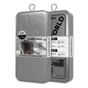 Apple iPhone 16 Plus Uyumlu CaseWorld 0.25mm Privacy 3D Temperli Cam Ekran Koruyucu + Uygulama Aparatlı - 4
