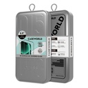 Apple iPhone 16 Plus Uyumlu CaseWorld 0.25mm HD 3D Temperli Cam Ekran Koruyucu + Uygulama Aparatlı - 5