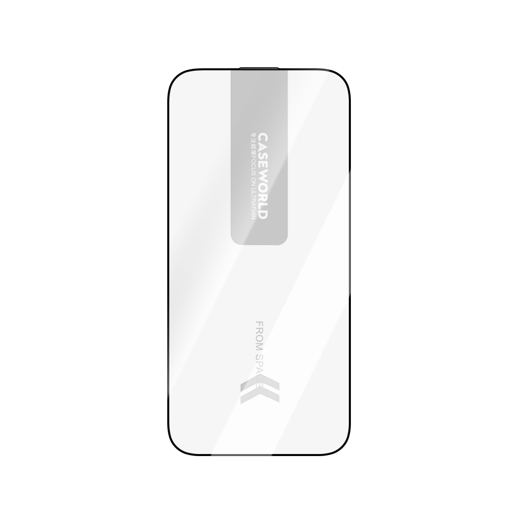 Apple iPhone 16 Pro Uyumlu CaseWorld Ultra-Thin Serisi TMQ 0.15mm HD 3D Cam Ekran Koruyucu + Uygulama Aparatlı - 4