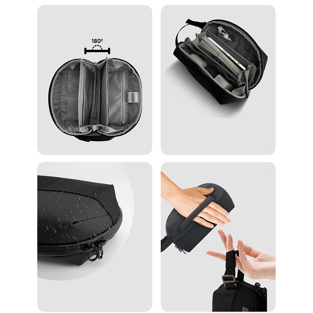 Lenyes LB571 Su Geçirmez Aşınmaya ve Çizilmeye Dayanıklı Aksesuar Çantası 25cm - 8