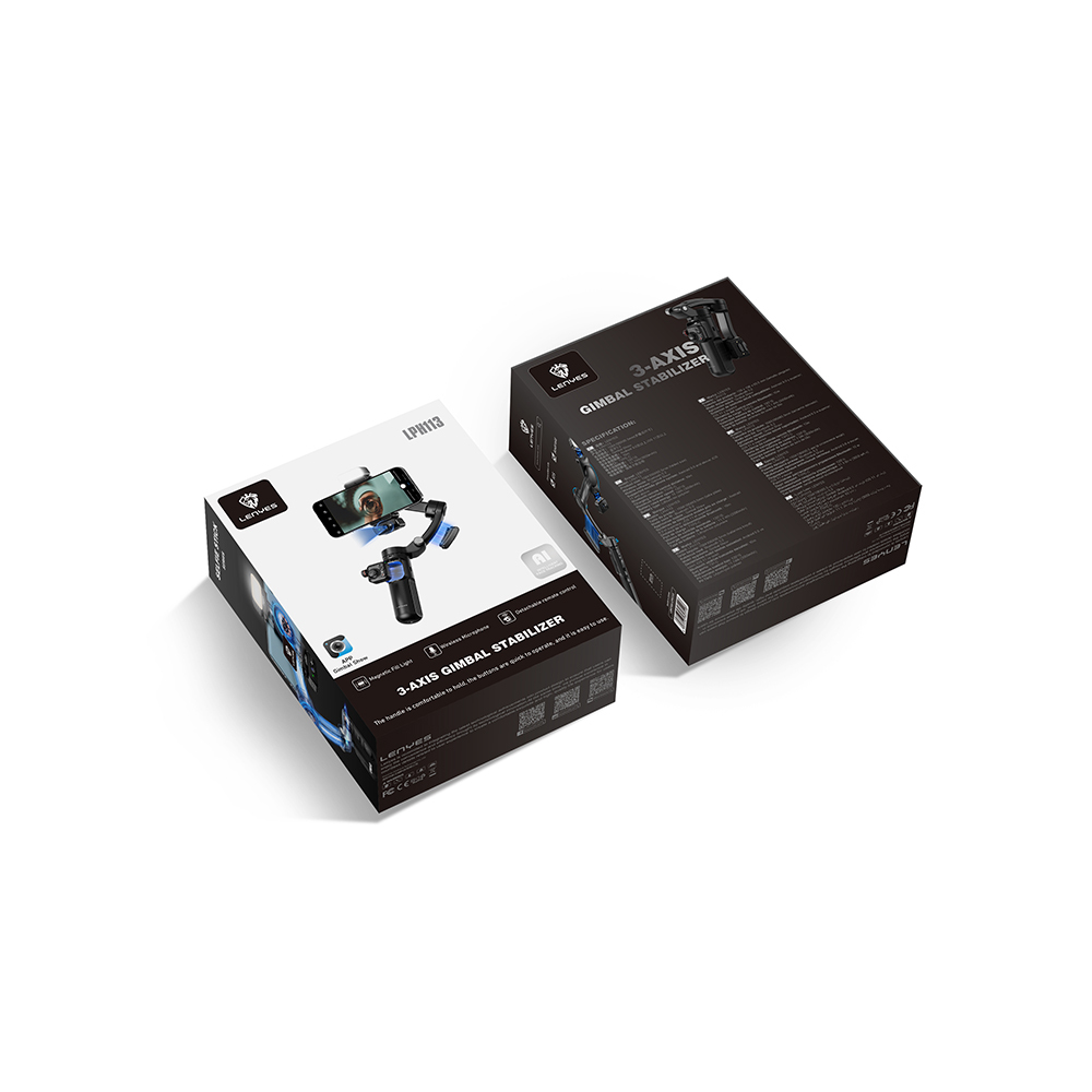 Lenyes LPH113 3 Eksenli Gimbal Sabitleyici Akıllı Stabilizatör - 5