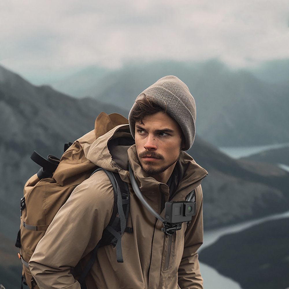 Lenyes CR197 Eller Serbest Magnetik Boyun Askılı Telefon Tutucu - 7