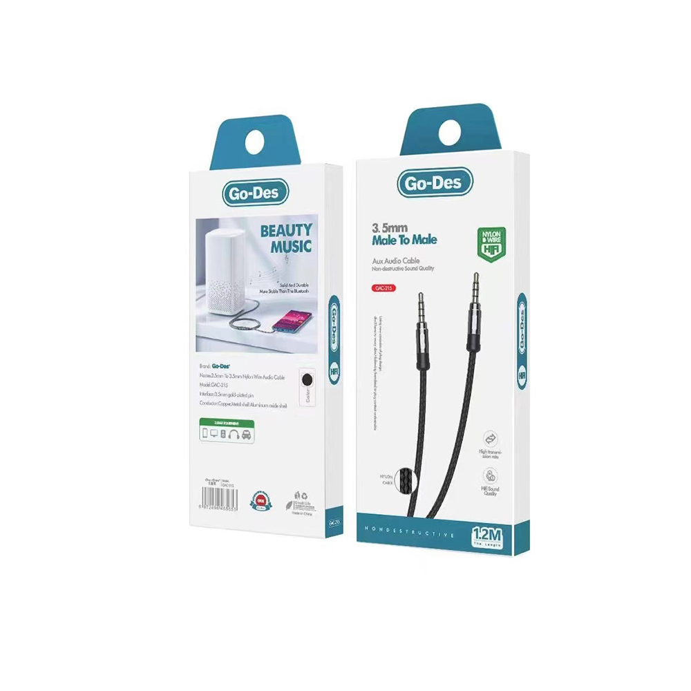 Go Des GAC-215 Aux Audio Kablo 3.5mm - 1