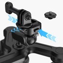 Lenyes LCT101 360° Ayarlanabilir 3 Vantuzlu Aksiyon Kamera Tutucu - 5