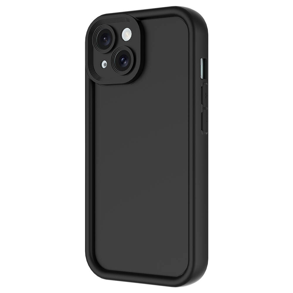 Apple iPhone 15 Uyumlu Kılıf Kamera Korumalı Zore Ananas Kapak - 4