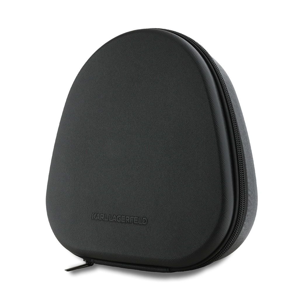 Karl Lagerfeld Orjinal Lisanslı ANC/ENC Özellikli KL Yazı Logolu Saffiano Serisi Kulak Üstü Bluetooth Kulaklık v5.3 - 4