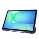 Samsung Galaxy Tab S10 Uyumlu FE Plus Kılıf Zore Tri Folding Kalem Bölmeli Standlı Kılıf - 36