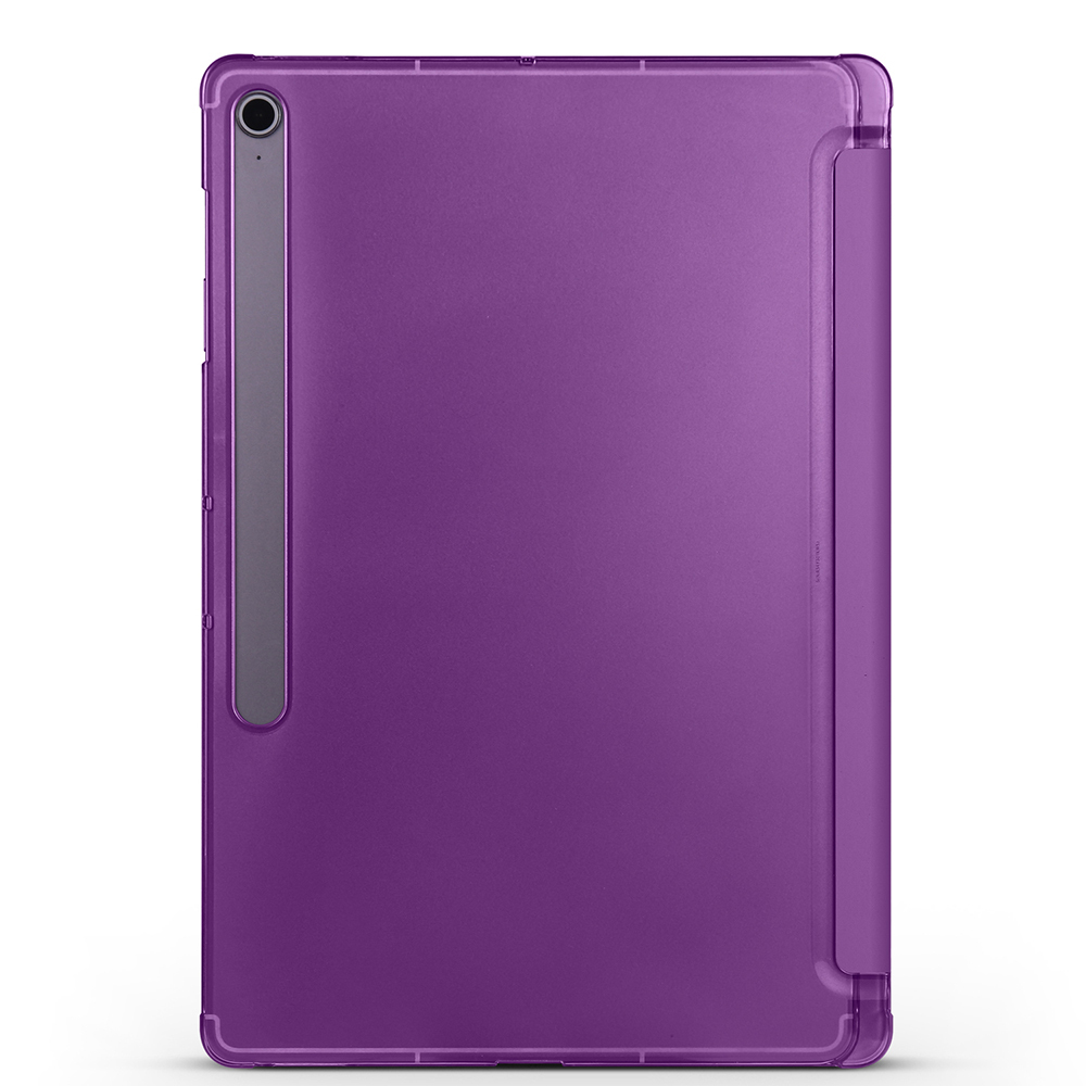 Samsung Galaxy Tab S10 Uyumlu FE Plus Zore Smart Cover Kalem Bölmeli Standlı 1-1 Kılıf - 3