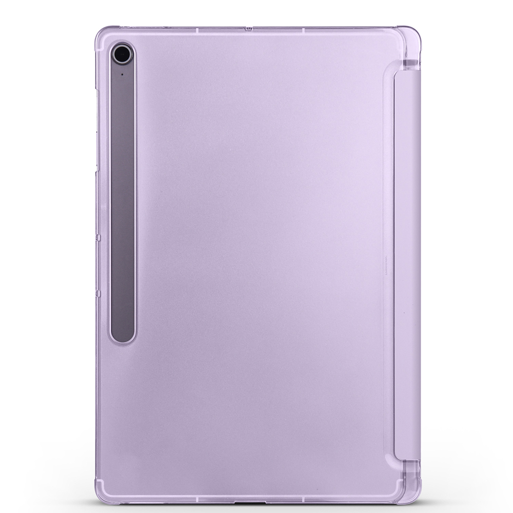 Samsung Galaxy Tab S10 Uyumlu FE Plus Zore Smart Cover Kalem Bölmeli Standlı 1-1 Kılıf - 4