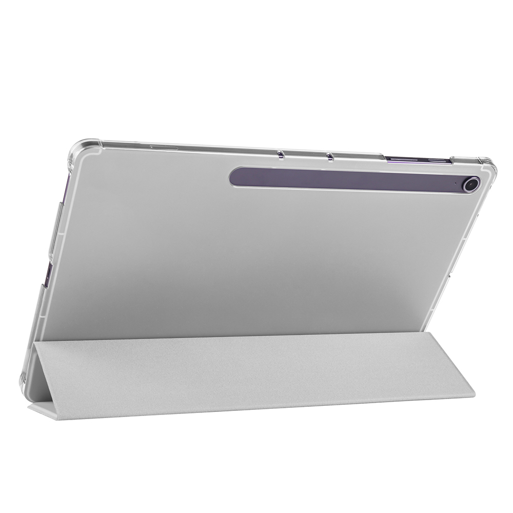 Samsung Galaxy Tab S10 Uyumlu FE Plus Zore Smart Cover Kalem Bölmeli Standlı 1-1 Kılıf - 12