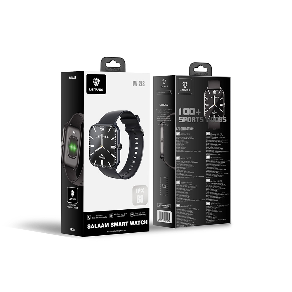 Lenyes LW-218 iOS ve Android Uyumlu Akıllı Saat - 8