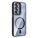 Samsung Galaxy A25 Uyumlu Kılıf Standlı ve Kamera Lens Hediyeli M-Safe Şarj Özellikli Zore Etro Kapak - 11