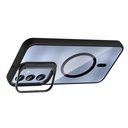 Samsung Galaxy A25 Uyumlu Kılıf Standlı ve Kamera Lens Hediyeli M-Safe Şarj Özellikli Zore Etro Kapak - 12