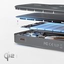 Lenyes PW1009D PD 35W Qi2 Teknolojili Type-C Kablolu Standlı Wireless Powerbank 15W 10000mAh - 2