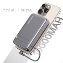 Lenyes PW1009D PD 35W Qi2 Teknolojili Type-C Kablolu Standlı Wireless Powerbank 15W 10000mAh - 4