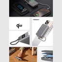 Lenyes PW1009D PD 35W Qi2 Teknolojili Type-C Kablolu Standlı Wireless Powerbank 15W 10000mAh - 7